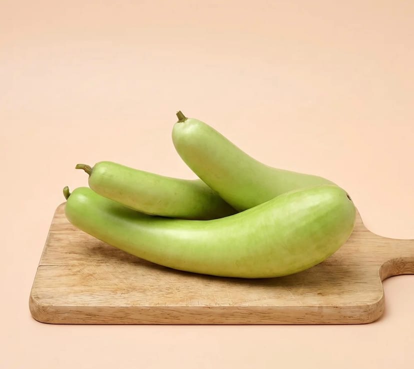 Baby bottle gourd (Lauki). (250G) - Image 1