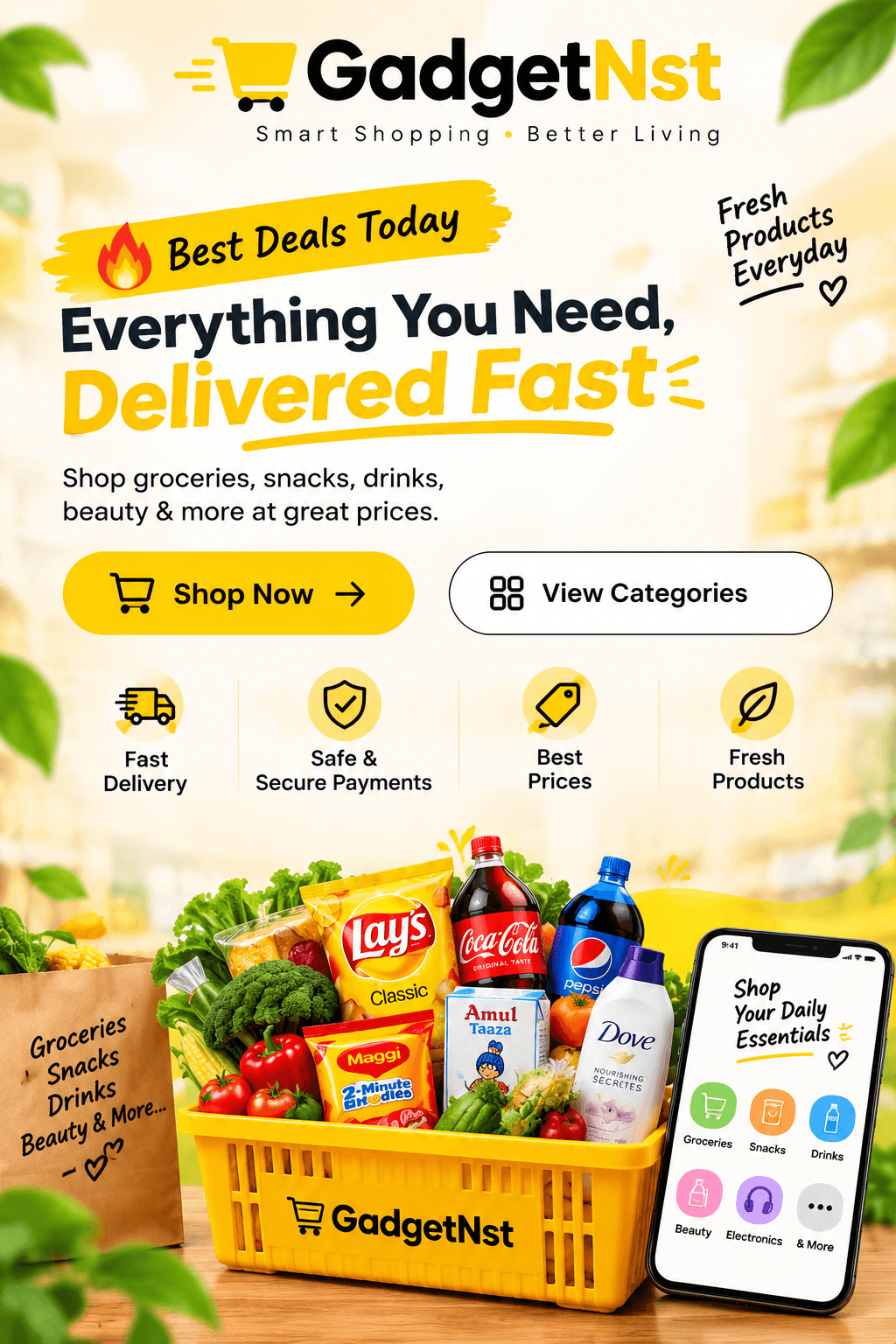 GadgetNst – Everything You Need, Delivered Fast